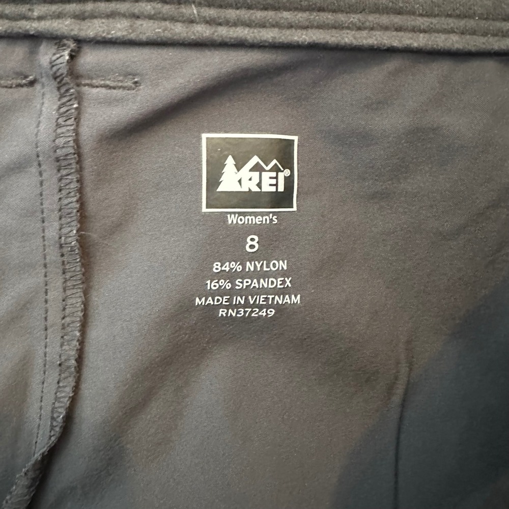 REI Co-op Hiking Skort Womens 8 Gray Active Utility Gorcpore Hiking Outdoors - Picture 4 of 5